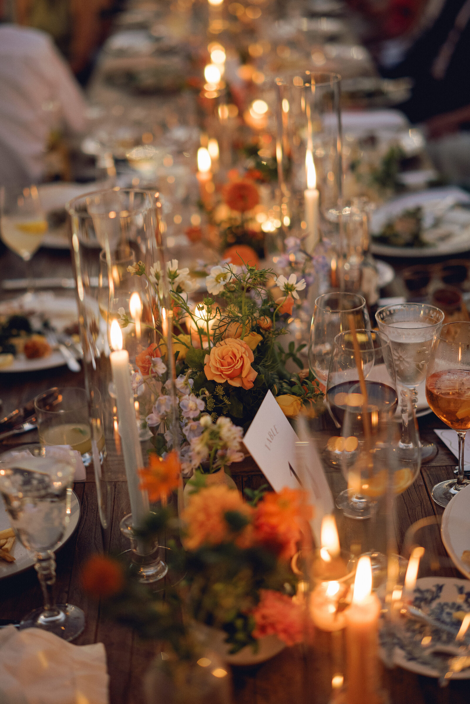 Curated wedding celebration