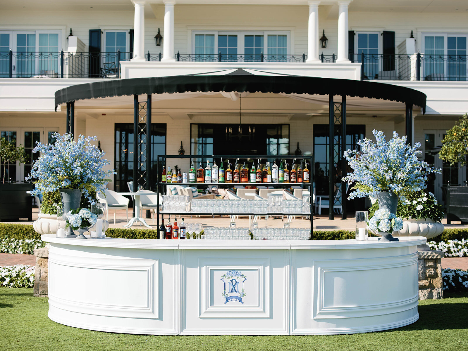 Coastal wedding celebration